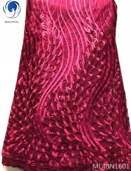 BEAUTIFICAL high quality lace fabric african embroidered lace fabric african lace fabrics with sequins free shipping ML40N16
BEAUTIFICAL high quality lace fabric african embroidered lace fabric african lace fabrics with sequins free shipping ML40N16