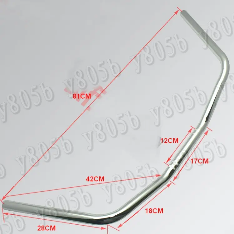 Universal Motorcycle Chrome Drag Handlebars 1" 25MM Bars For Honda Yamaha Suzuki Kawasaki Custom Chopper Cruisers
Universal Motorcycle Chrome Drag Handlebars 1" 25MM Bars For Honda Yamaha Suzuki Kawasaki Custom Chopper Cruisers