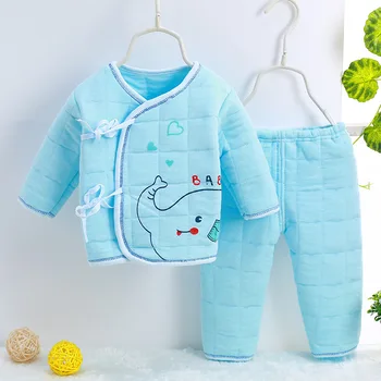 Newborn Baby Warm Underwear Suit Clothing Set 100% Cotton Child Clothes Infant Plus Cotton Lacing Thicking Monk Clothing
Newborn Baby Warm Underwear Suit Clothing Set 100% Cotton Child Clothes Infant Plus Cotton Lacing Thicking Monk Clothing