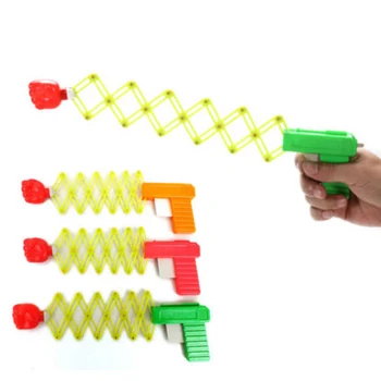 Safety Flexible Stretching Fist Gun Toy Elastic Stretch Gun Toy Children Practical Joke Toy
Safety Flexible Stretching Fist Gun Toy Elastic Stretch Gun Toy Children Practical Joke Toy
