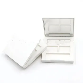 New 100pcs Eye Shadow Empty white Palette DIY Palette Eyeshadow Case Cosmetic Containers Make up with Mirrors
New 100pcs Eye Shadow Empty white Palette DIY Palette Eyeshadow Case Cosmetic Containers Make up with Mirrors