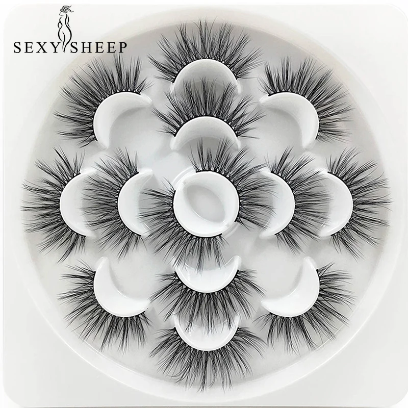 SEXYSHEEP 7pairs 22-25mm 5D Faux Mink Eyelashes Fake Lashes Long Makeup Mink Lashes Eyelash Extension False Eyelashes maquiagem
SEXYSHEEP 7pairs 22-25mm 5D Faux Mink Eyelashes Fake Lashes Long Makeup Mink Lashes Eyelash Extension False Eyelashes maquiagem