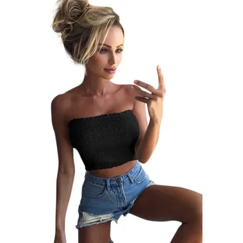 women clothes blouses woman 2019 Women Strapless Elastic Boob Bandeau Tube Tops Bra Lingerie Breast Wrap рубашки женские blusa
women clothes blouses woman 2019 Women Strapless Elastic Boob Bandeau Tube Tops Bra Lingerie Breast Wrap рубашки женские blusa