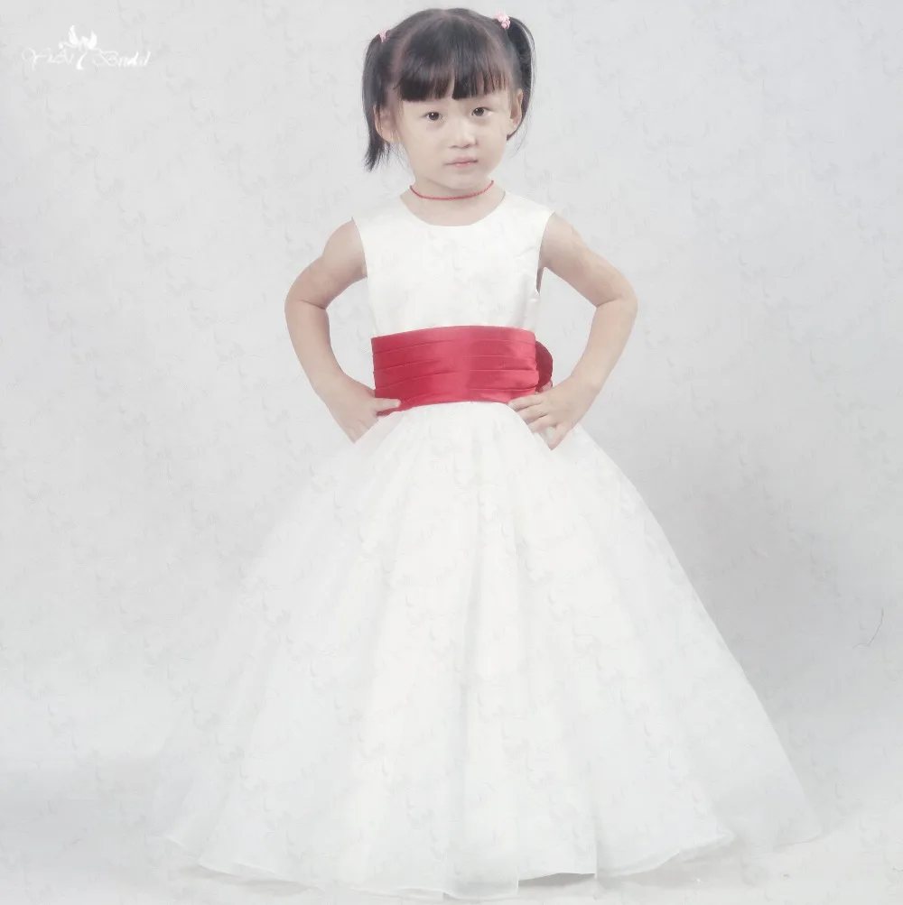FG49 Color Ribbon Bow Belt Sleeveless O Neckline Organza White Holy Communion Dresses
FG49 Color Ribbon Bow Belt Sleeveless O Neckline Organza White Holy Communion Dresses