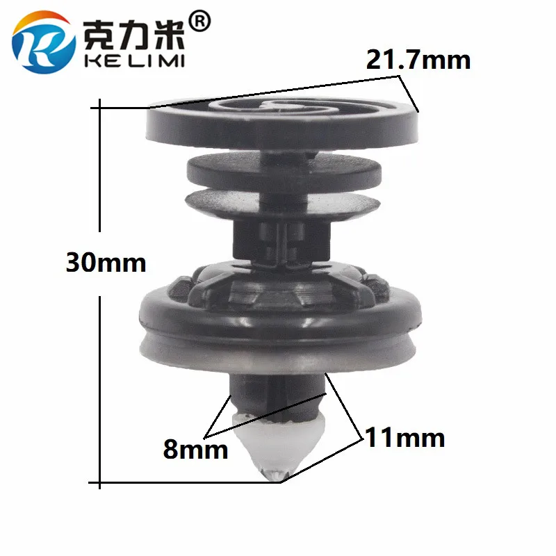 KE LI MI Nylon retainer clamps Auto Interior Door Trim Panel Push Fastener Clips For VW Sagitar Golf Car Accessory
KE LI MI Nylon retainer clamps Auto Interior Door Trim Panel Push Fastener Clips For VW Sagitar Golf Car Accessory
