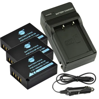 DSTE 3PCS NP-W126 NP-W126S Camera Battery With Travel Charger Kit for Fuji HS50 HS35 HS33 HS30EXR XA1 XE1 X-Pro1 XM1 X-T10
DSTE 3PCS NP-W126 NP-W126S Camera Battery With Travel Charger Kit for Fuji HS50 HS35 HS33 HS30EXR XA1 XE1 X-Pro1 XM1 X-T10