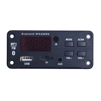Wireless Bluetooth MP3 WMA Decoder Board Audio Module Support USB TF AUX FM Audio Radio Module For Car accessories
Wireless Bluetooth MP3 WMA Decoder Board Audio Module Support USB TF AUX FM Audio Radio Module For Car accessories