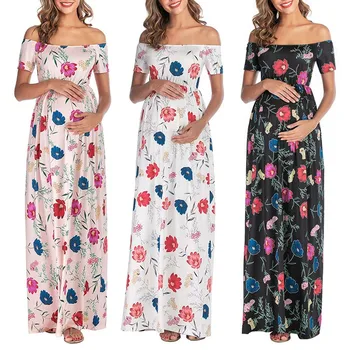 Summer New Fashion Women Maternity Print Short Sleeved One Shoulder Photo Shoot Mopping Dress Wholesale Free Ship Z4
Summer New Fashion Women Maternity Print Short Sleeved One Shoulder Photo Shoot Mopping Dress Wholesale Free Ship Z4