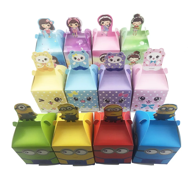 12pcs/lot Lovely Cartoon Girls printed Funny Emoji Wedding candy box Xmas apple Box Christmas Gift Bags
12pcs/lot Lovely Cartoon Girls printed Funny Emoji Wedding candy box Xmas apple Box Christmas Gift Bags