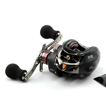 Right Hand Left Hand BaitCasting Reel 12B+RB 6.3:1 Water Drop Reel Blue Spinning Fishing Reel Magnetic Brake One-way Bearing
Right Hand Left Hand BaitCasting Reel 12B+RB 6.3:1 Water Drop Reel Blue Spinning Fishing Reel Magnetic Brake One-way Bearing