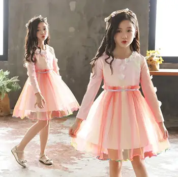 Girls Appliques Dress Party Birthday wedding princess Frocks Toddler baby Girl Lace Tulle Children Clothes Dresses 2 4 6 7 Years
Girls Appliques Dress Party Birthday wedding princess Frocks Toddler baby Girl Lace Tulle Children Clothes Dresses 2 4 6 7 Years