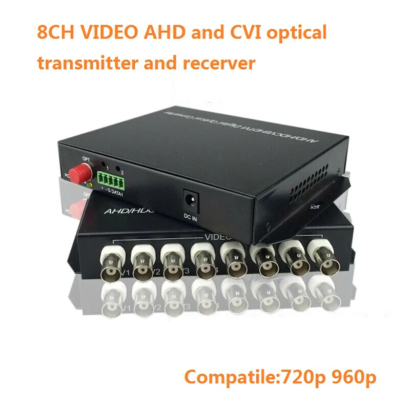 Digital video optical 2-8 channel AHD DVI CVI Video Converter FC 20km fiber reverse RS485 data
Digital video optical 2-8 channel AHD DVI CVI Video Converter FC 20km fiber reverse RS485 data