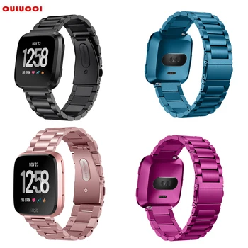 OULUCCI Classic Three Beads link Stainless steel Metal watch band Bracelet Strap Wristband Replacement Fitbit versa watch band
OULUCCI Classic Three Beads link Stainless steel Metal watch band Bracelet Strap Wristband Replacement Fitbit versa watch band