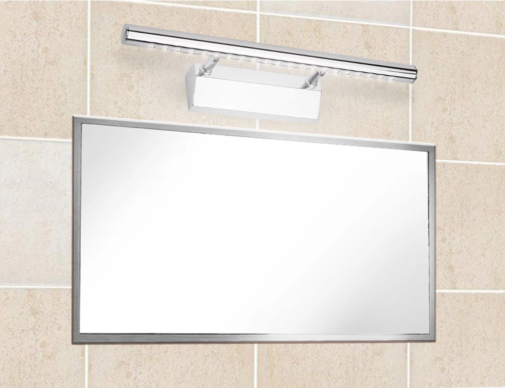 LUCKYLED Sconce Bathroom Lighting Mirrors Light 3W 5W 7W 90-260v Stainless Steel modern Led Wall Light Lights Waterproof Sadoun.com