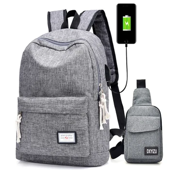 2020 Casual Men's USB Charging Backpacks Male Travel women Teenagers Unisex Student School Bags Simple Notebook Laptop Backpack
2020 Casual Men's USB Charging Backpacks Male Travel women Teenagers Unisex Student School Bags Simple Notebook Laptop Backpack