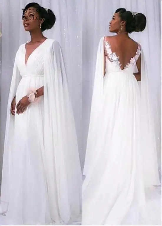 Beach Vestido De Noiva 2023 Wedding Dresses Deep V-neck Chiffon Lace Boho Backless Dubai Arabic Wedding Gown Bridal
Beach Vestido De Noiva 2023 Wedding Dresses Deep V-neck Chiffon Lace Boho Backless Dubai Arabic Wedding Gown Bridal
