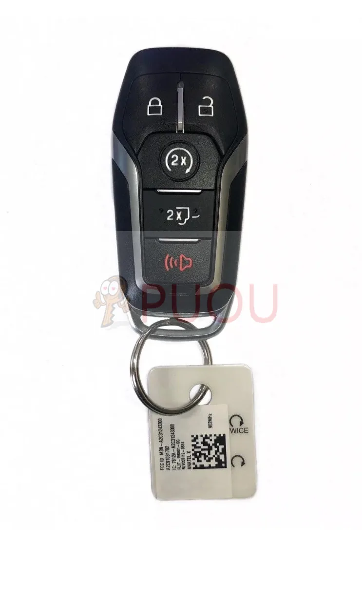 2015-2017 5 BUTTON orginal new remote Smart Key Entry Fob M3N-A2C31243300 For ford 49chip 902MHZ
2015-2017 5 BUTTON orginal new remote Smart Key Entry Fob M3N-A2C31243300 For ford 49chip 902MHZ
