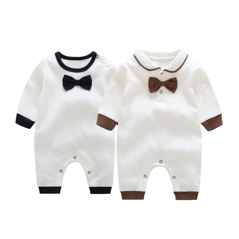 Fashionable Gentlmen Style Overalls for Children Boys Turn-Down Neck Rompers Cotton Long Sleeve Newborn Infant Jumpsuits Outfits
Fashionable Gentlmen Style Overalls for Children Boys Turn-Down Neck Rompers Cotton Long Sleeve Newborn Infant Jumpsuits Outfits