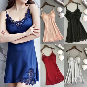 Women Sexy Lingerie Nightgown Solid Sleepwear Dress For Women Sexy Babydoll Lace Underwear Sleeveless Sling V-Neck Lingerie Lady
Women Sexy Lingerie Nightgown Solid Sleepwear Dress For Women Sexy Babydoll Lace Underwear Sleeveless Sling V-Neck Lingerie Lady