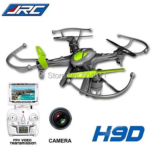 

New Version JJRC H9D 2.4G 4ch 6 Axis 360 Flips RC Quadcopter Drone w FPV Camera LCD Monitor RTF RC Helicopter