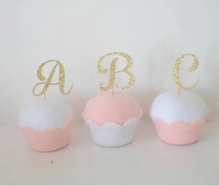 custom glitter Initial letters wedding birthday cupcake toppers valentine's day party decoration doughnut foodtoothpicks
custom glitter Initial letters wedding birthday cupcake toppers valentine's day party decoration doughnut foodtoothpicks