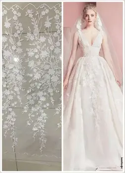 5yds Nigeria Mesh Lace White Net Lace Fabric LJY-62452 French Tulle Lace Fabric For Fashion Dress
5yds Nigeria Mesh Lace White Net Lace Fabric LJY-62452 French Tulle Lace Fabric For Fashion Dress