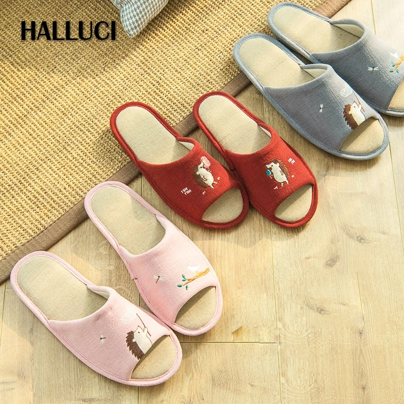 Cuye Hedgehog embroidery home slippers women shoes mules couples slides zapatos mujer peep toe pantufa platform shoes chinelo
Cuye Hedgehog embroidery home slippers women shoes mules couples slides zapatos mujer peep toe pantufa platform shoes chinelo