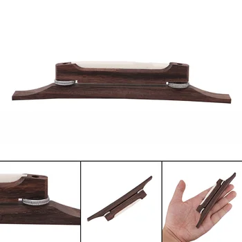 High Quality 1pcs Archtop Guitar Bridge Rosewood Jazz Part With Cattle Bone Saddle For Guitar Part Accessories
High Quality 1pcs Archtop Guitar Bridge Rosewood Jazz Part With Cattle Bone Saddle For Guitar Part Accessories