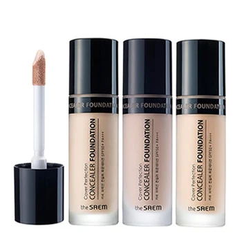 THE SAEM Cover Perfection Concealer Foundation 38g Face Contour Make Up Base Liquid Concealer Foundation Korean Cosmetics
THE SAEM Cover Perfection Concealer Foundation 38g Face Contour Make Up Base Liquid Concealer Foundation Korean Cosmetics