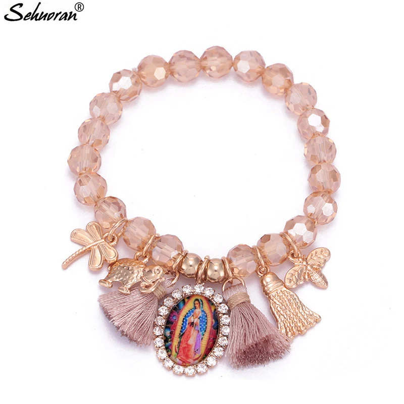 Sehuoran Bangles & Bracelets For Woman Crystal Beads Boho Handmade Bracelet For Women Pulseiras Boho Jewelry friendship Bangle
Sehuoran Bangles & Bracelets For Woman Crystal Beads Boho Handmade Bracelet For Women Pulseiras Boho Jewelry friendship Bangle