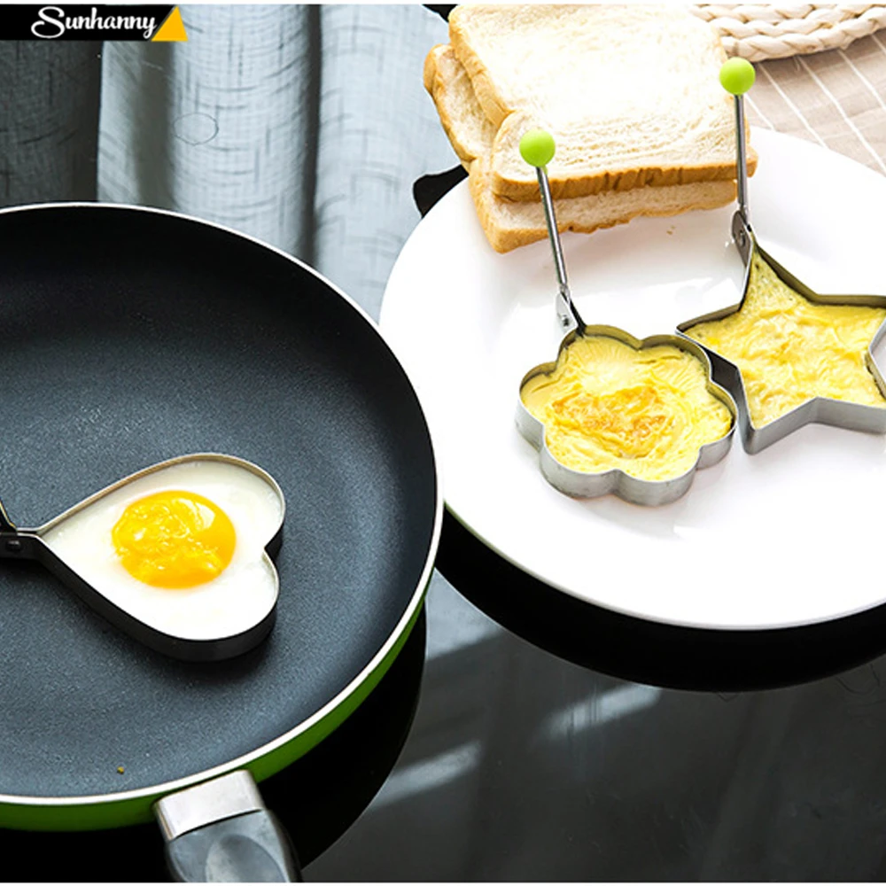 4 Different Styles Thick Stainless Steel Mold DIY Kitchen Omelette Pancake Breakfast Cooking Tools
4 Different Styles Thick Stainless Steel Mold DIY Kitchen Omelette Pancake Breakfast Cooking Tools