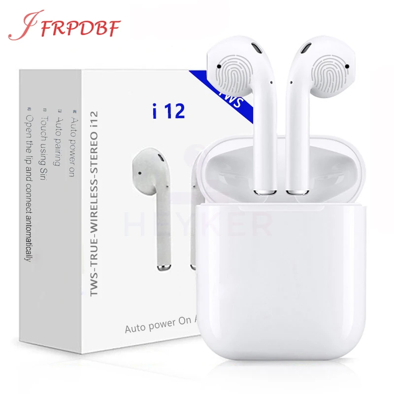 i12 TWS Blutooth Earphone Touch Mini Wireless Earbuds 3D Stereo with charging box 1:1 PK i7 i9 i10 i13 i20 i30 for iPhone xiaomi
i12 TWS Blutooth Earphone Touch Mini Wireless Earbuds 3D Stereo with charging box 1:1 PK i7 i9 i10 i13 i20 i30 for iPhone xiaomi