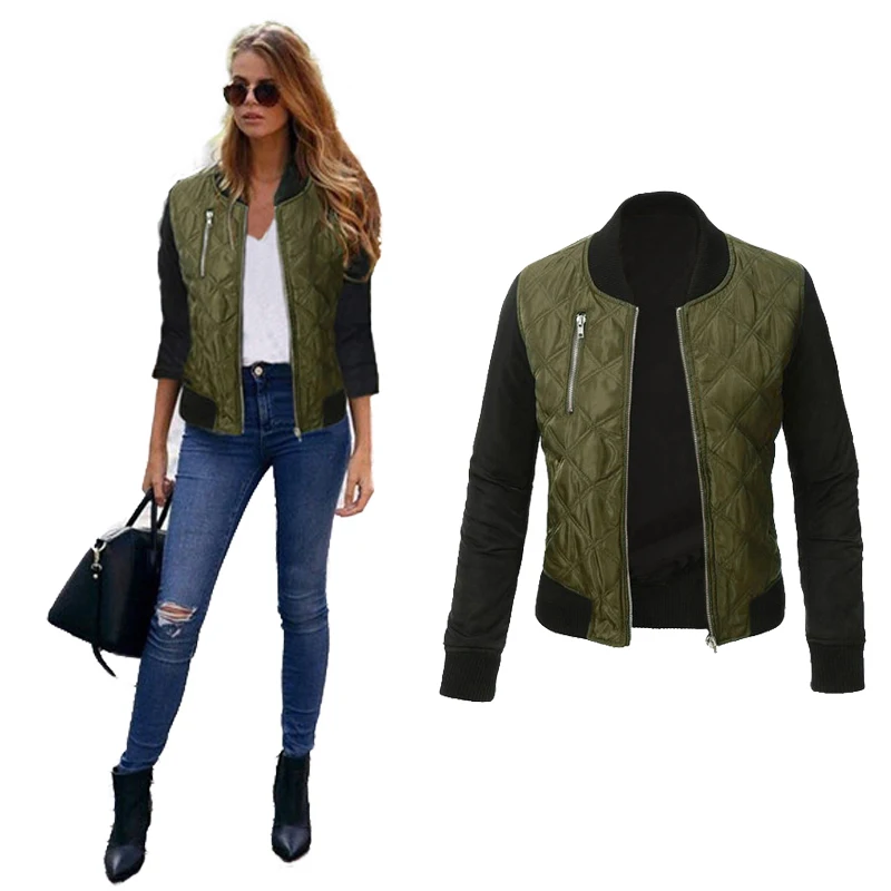 New Jacket Coat 2019 Fashion Autumn Basic Jackets Casaco Feminino Baseball Bomber Jacket Women Spring Cothing Coats For Women
New Jacket Coat 2019 Fashion Autumn Basic Jackets Casaco Feminino Baseball Bomber Jacket Women Spring Cothing Coats For Women