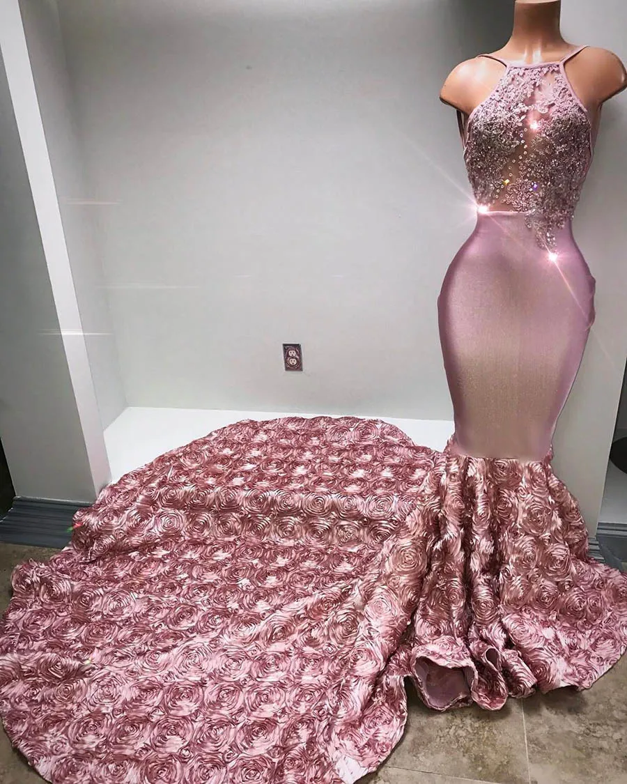 Long Mermaid Prom Dresses 2020 Beaded Lace See Through Top Flowers African Black Girl Blingbling Prom Dress Gowns With Train
Long Mermaid Prom Dresses 2020 Beaded Lace See Through Top Flowers African Black Girl Blingbling Prom Dress Gowns With Train