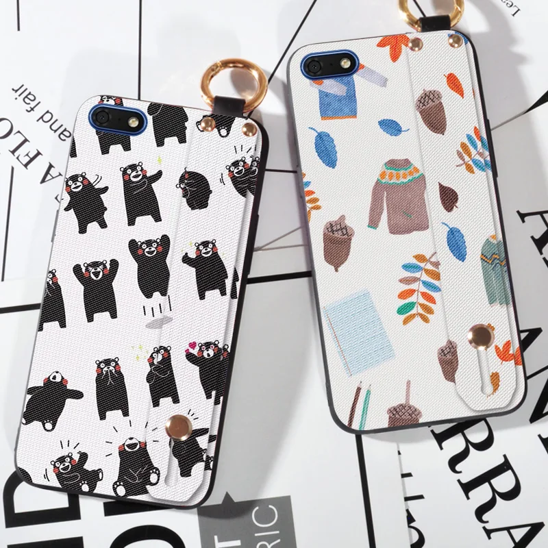 Soft Silicone Wristband Cover For Huawei Y5 Y6 Prime Y9 2018 Cute Bear Skin Strap Case For Huawei Honor 7A Y7 Pro Y9 2019
Soft Silicone Wristband Cover For Huawei Y5 Y6 Prime Y9 2018 Cute Bear Skin Strap Case For Huawei Honor 7A Y7 Pro Y9 2019