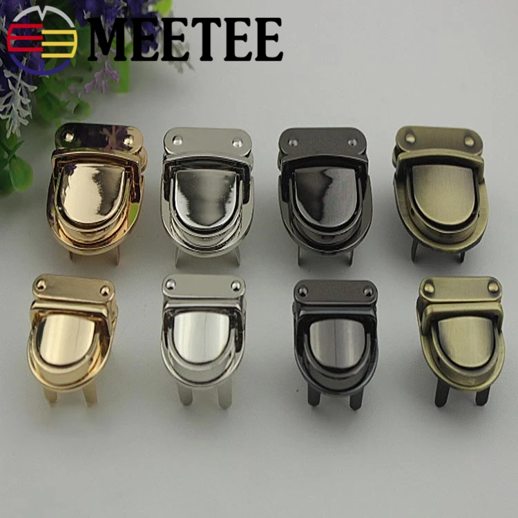 2pcs Meetee Bag Lock Metal Clasp Turn Lock Twist Lock Buckle for DIY Handbag Bag Purse Hardware Closure Bag Parts Accessories
2pcs Meetee Bag Lock Metal Clasp Turn Lock Twist Lock Buckle for DIY Handbag Bag Purse Hardware Closure Bag Parts Accessories