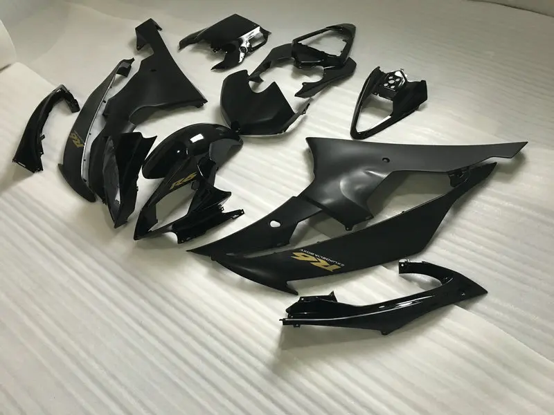 Набор обтекателей для YAMAHA YZFR6 2008 2009 2010 2015 YZF R6 08 09 10 15 YZF600 Matte black набор + подарки