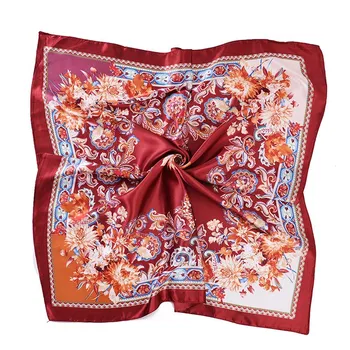 Fashion 2018 Cashew Printed Lady Imitated Silk Satin Scarves Summer New Arrival Women's Large Square Scarves Shawls and Wraps
Fashion 2018 Cashew Printed Lady Imitated Silk Satin Scarves Summer New Arrival Women's Large Square Scarves Shawls and Wraps