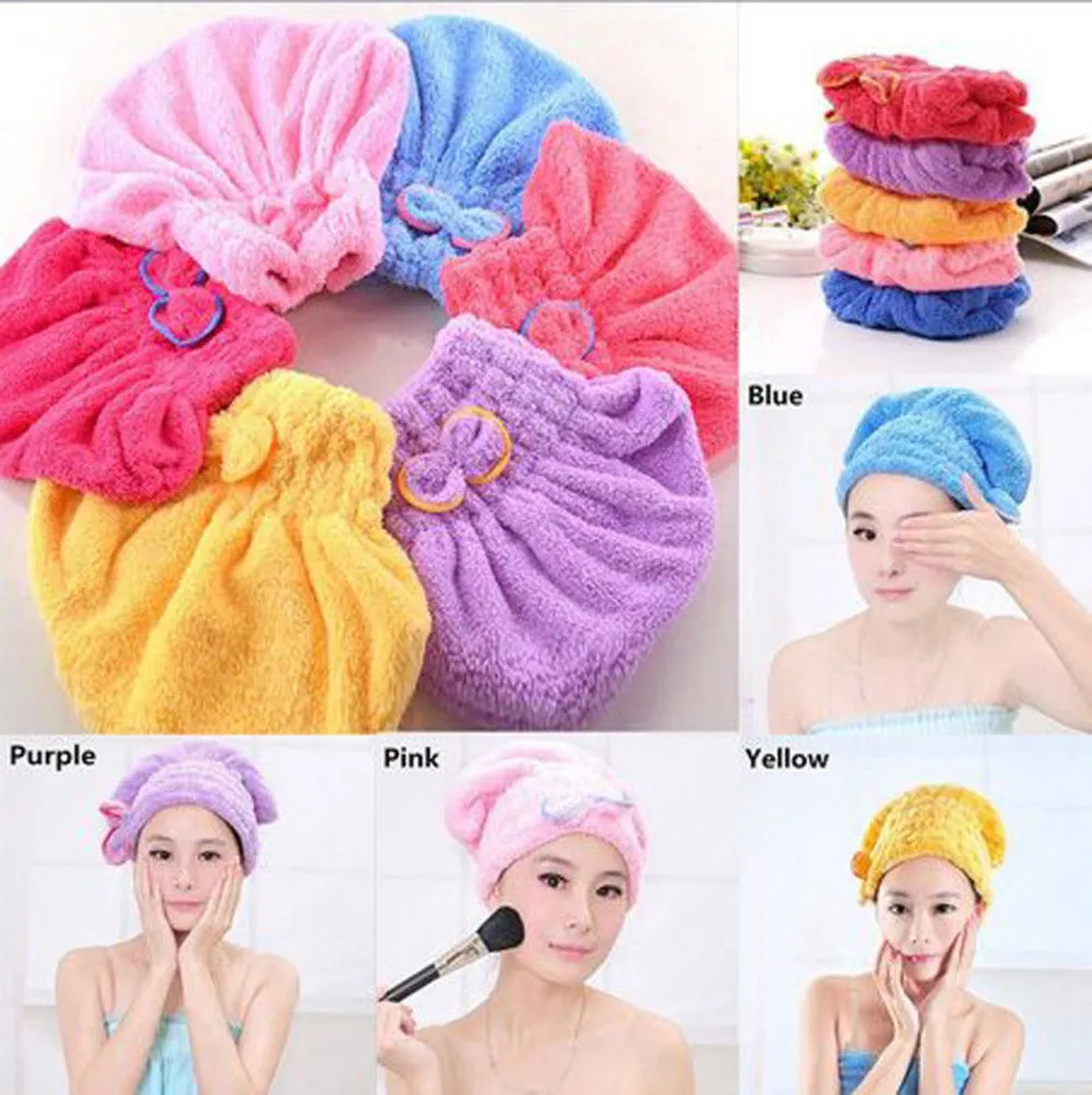 Microfiber Coralline Quick Dry Hair Magic Shower Caps Dry Turban Wrap Cap Hat Bath Caps
Microfiber Coralline Quick Dry Hair Magic Shower Caps Dry Turban Wrap Cap Hat Bath Caps