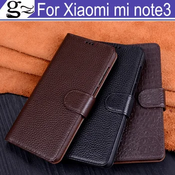 Flip Case External Leather + PC For XiaoMi mi note3 Back Case protection Battery Back Cover Case Cover For XiaoMi mi note 3