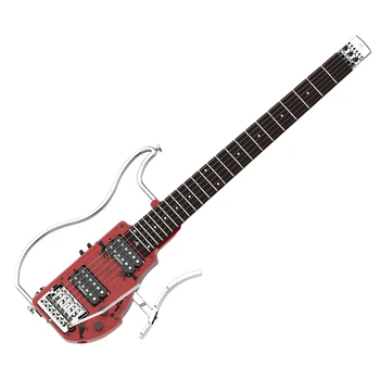 ALP ADS-361HCL Headless Electric Guitar Double Humbucker Built-in Guitar Effect Ebony Fingerboard with Batteries Gig Bag
ALP ADS-361HCL Headless Electric Guitar Double Humbucker Built-in Guitar Effect Ebony Fingerboard with Batteries Gig Bag