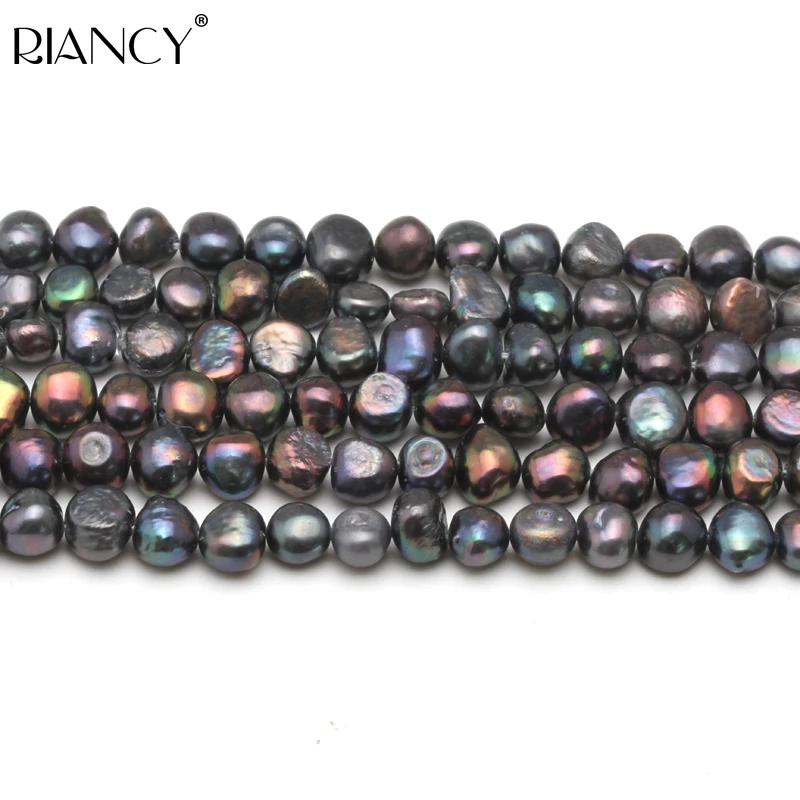 8-9mm Baroque Freshwater Black Pearl Loose Beads,DIY Real Pearl Beads Strand Necklace 37cm
8-9mm Baroque Freshwater Black Pearl Loose Beads,DIY Real Pearl Beads Strand Necklace 37cm
