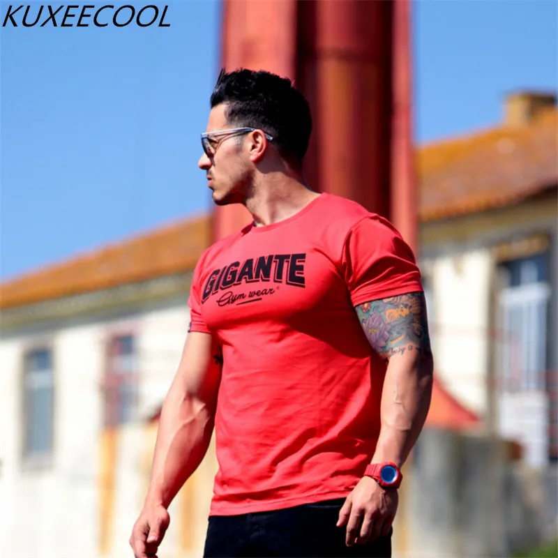2018 Brand Mens muscle T shirt bodybuilding fitness men tops cotton singlets Plus Big size TShirt gasp Short Sleeve Tshirt
2018 Brand Mens muscle T shirt bodybuilding fitness men tops cotton singlets Plus Big size TShirt gasp Short Sleeve Tshirt