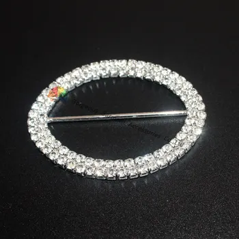 10pcs 58x40mm Oval double crystal ring rhinestone slide buckle chair sash buckle Silver Tone For DIY Browbands Wedding Swimwear
10pcs 58x40mm Oval double crystal ring rhinestone slide buckle chair sash buckle Silver Tone For DIY Browbands Wedding Swimwear