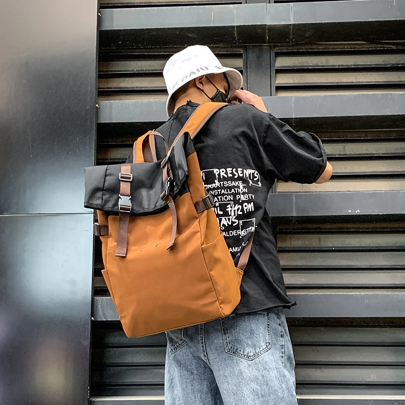 2019 Men PU Backpack for 15.6 Inch Brown Laptop Backpack Large Capacity Fashion Women Student Backpack Water Repellent Rucksack
2019 Men PU Backpack for 15.6 Inch Brown Laptop Backpack Large Capacity Fashion Women Student Backpack Water Repellent Rucksack