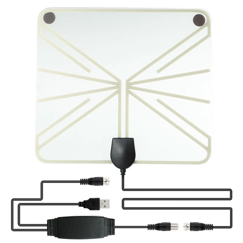 SOONHUA Amplified HDTV Antenna 50-100 Miles Range Digital Indoor TV Antenna 1080P HD Signal Amplifier Booster Transparant Style
SOONHUA Amplified HDTV Antenna 50-100 Miles Range Digital Indoor TV Antenna 1080P HD Signal Amplifier Booster Transparant Style