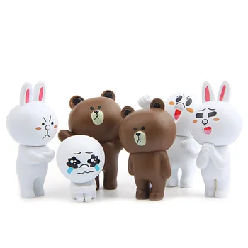 6pcs/lot Expression Rabbit Garden Art PVC Action Figure Toys DIY Micro Garden Landscape Decoration Props Children Gifts Toys
6pcs/lot Expression Rabbit Garden Art PVC Action Figure Toys DIY Micro Garden Landscape Decoration Props Children Gifts Toys