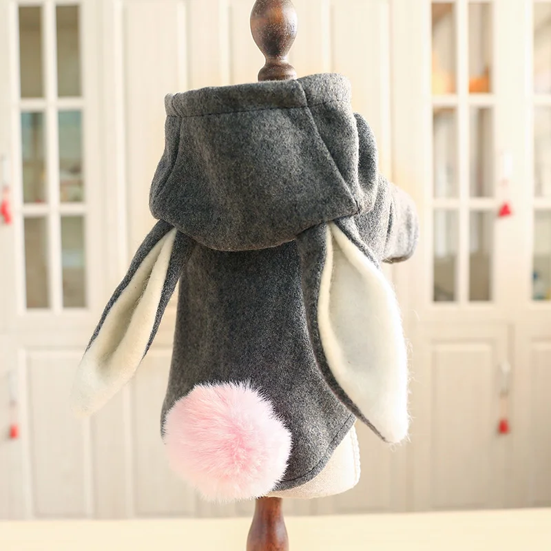 Dog Clothes New Autumn Winter Pet Dog Coats Cute Cute Gray Rabbit Short Hoodies Two Feet Pet Clothing For Small Pets XS-XL
Dog Clothes New Autumn Winter Pet Dog Coats Cute Cute Gray Rabbit Short Hoodies Two Feet Pet Clothing For Small Pets XS-XL