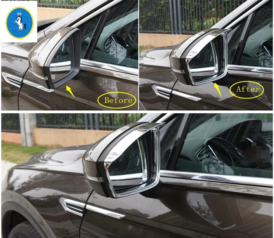 Door Rearview Mirror Rain Eyebrow Shade Rainproof Cover Trim Fit For Volkswagen VW Tiguan 2016 - 2022 ABS Accessories Exterior
Door Rearview Mirror Rain Eyebrow Shade Rainproof Cover Trim Fit For Volkswagen VW Tiguan 2016 - 2022 ABS Accessories Exterior