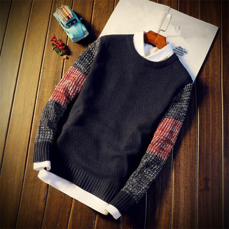 Men's Fall Winter Sweater collar Solid Color sweater mens new slim long-sleeved sweater
Men's Fall Winter Sweater collar Solid Color sweater mens new slim long-sleeved sweater